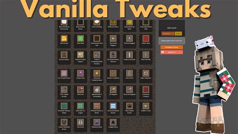 This also prevent your item from. . Vanilla tweaks 119